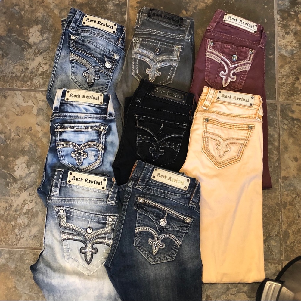 Super cute Size 24 & 25 Rock Revivals